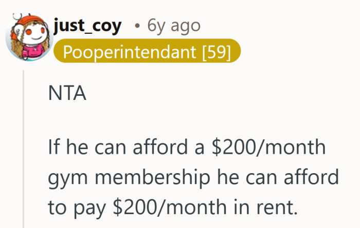 Two hundred for gains, two hundred for housing. Suddenly the budget looks very clear.