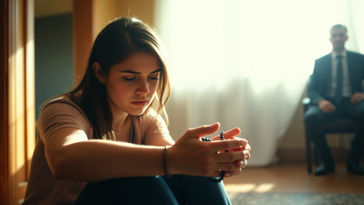 Leaving During Wifes Fathers Rosary to Check on Broken Glass: AITA?