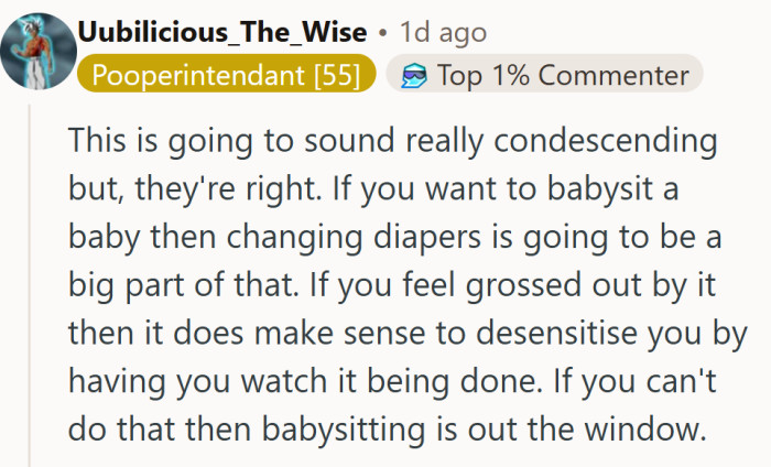 A fair point — love comes with lessons, and some of them definitely smell.