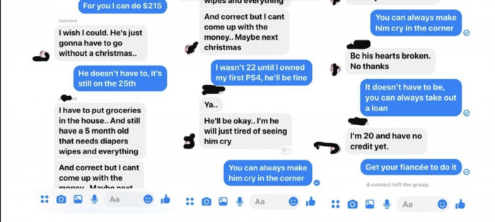 24. It doesn't have to fall on OP's shoulders