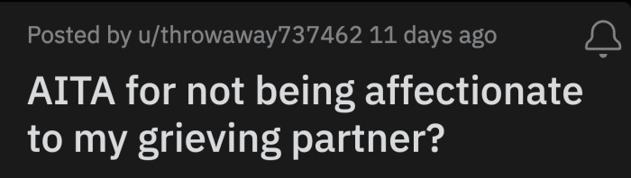 She argued with a relative and lashed out at OP