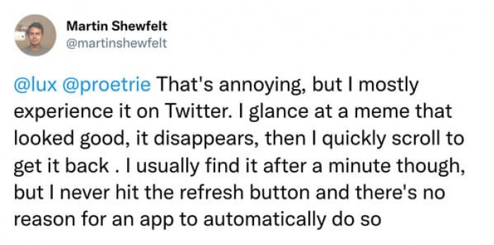 Now you see me, now you don't...