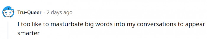 We don't want to go too far, though :)