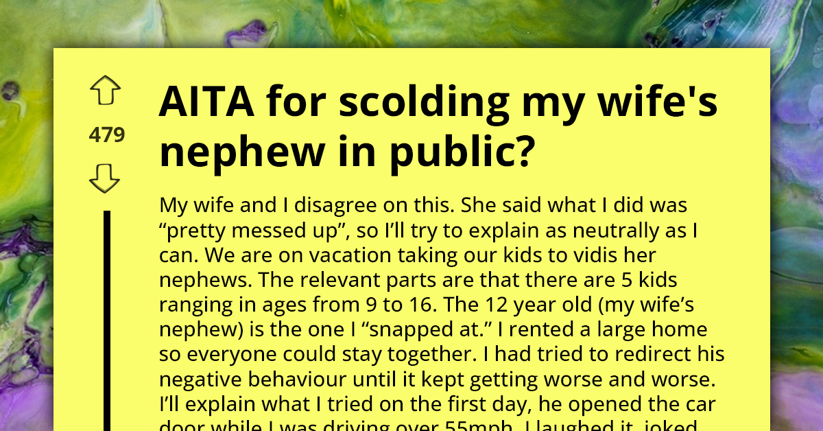 Husband And Wife Clash After He Publicly Scolds Her Teen Nephew For Throwing Stones At People