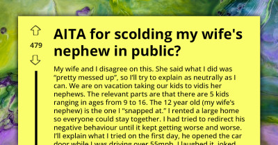 Husband And Wife Clash After He Publicly Scolds Her Teen Nephew For Throwing Stones At People