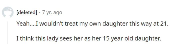 But that's so weird...