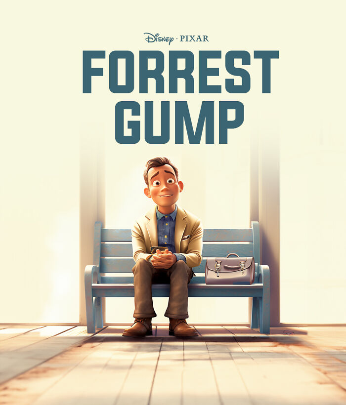 33. Forrest Gump: An Animated Journey of Emotions