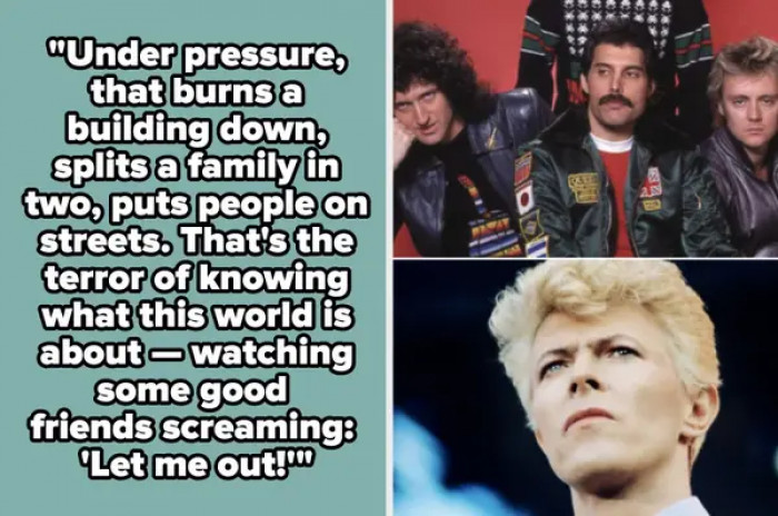 7. Under Pressure (1981) - Queen and David Bowie