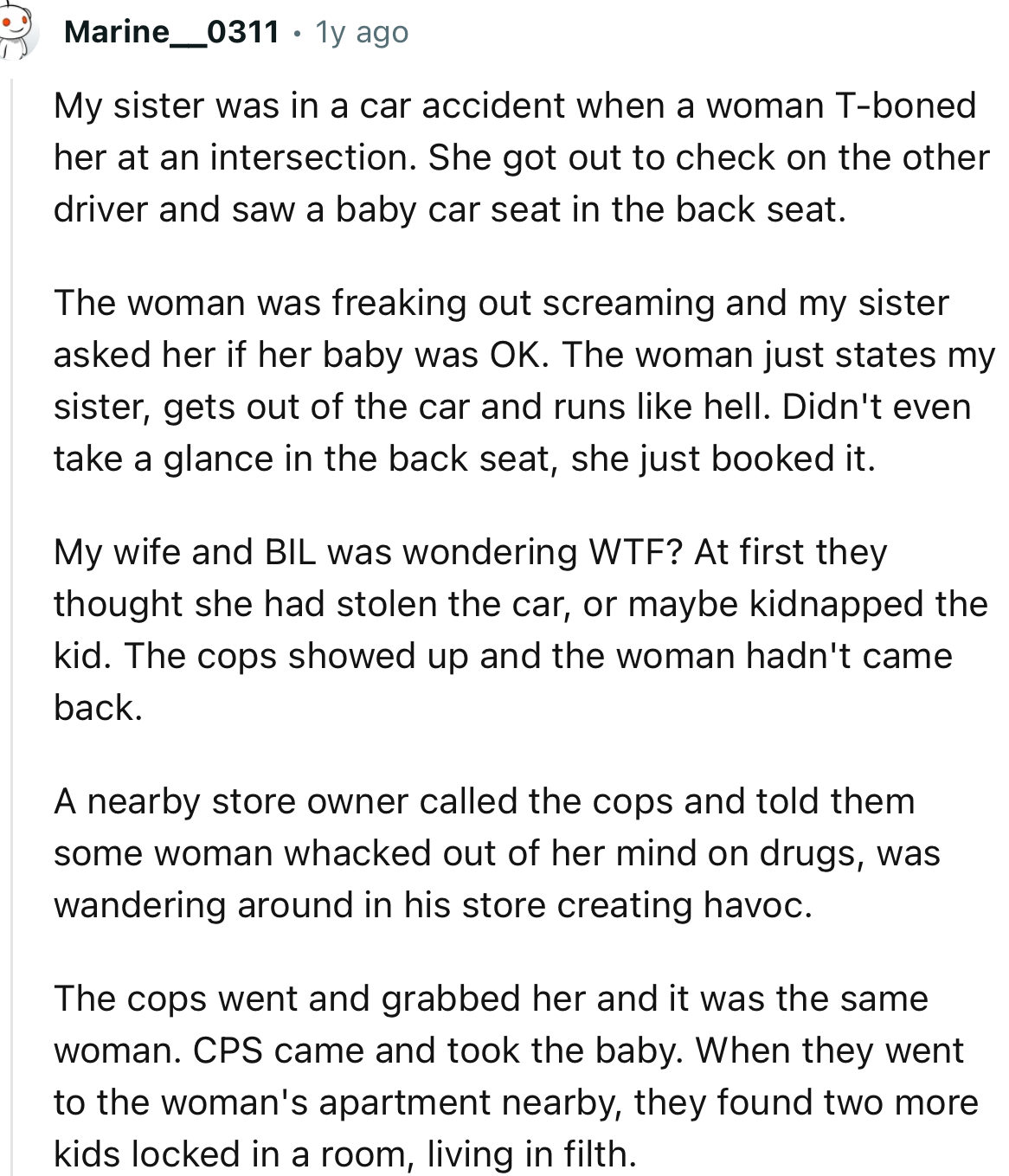 This story gets wilder with each paragraph