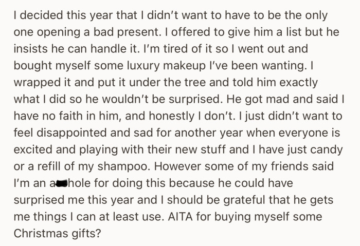 Rather than wait for him to make the 