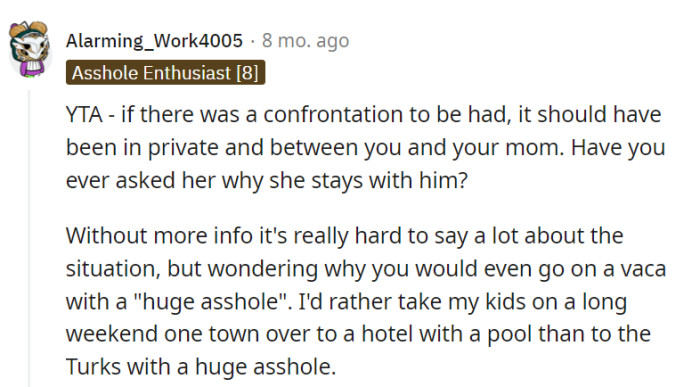 YTA - Yielding To Attention. Public drama unfolds, but a poolside retreat trumps a 