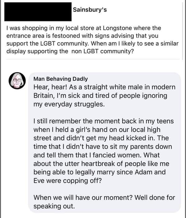 8. When, oh when will straight white males finally get their moment?