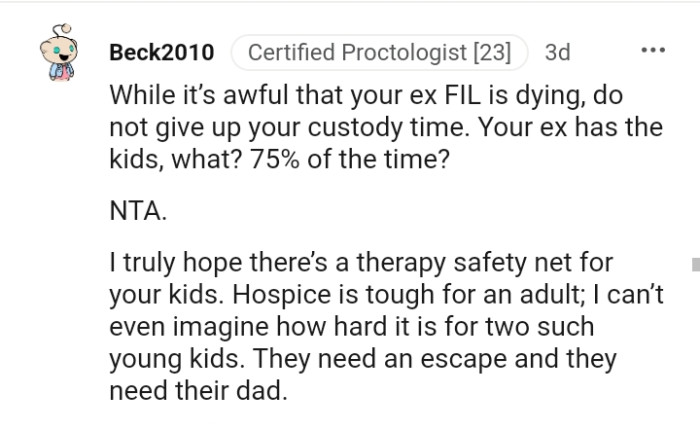 They Need an Escape, and They Need Their Dad