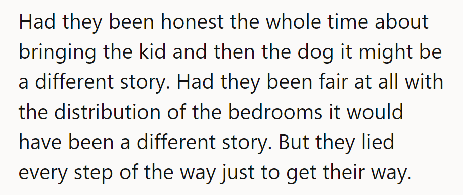 Had honesty and fairness been on the table, this story would be far less tangled.