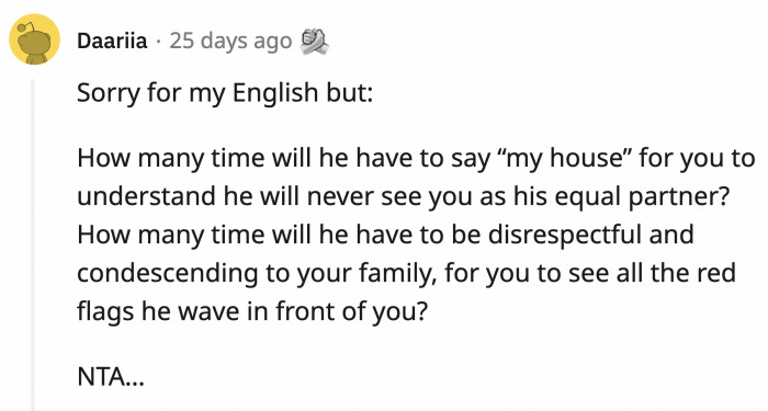 They are flashing, and we can see them all the way from here.