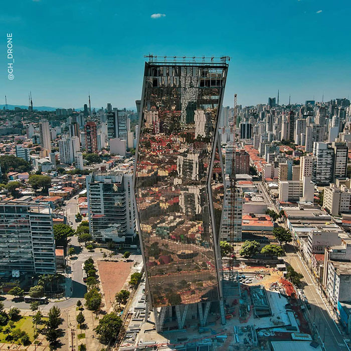 This Building In São Paulo.