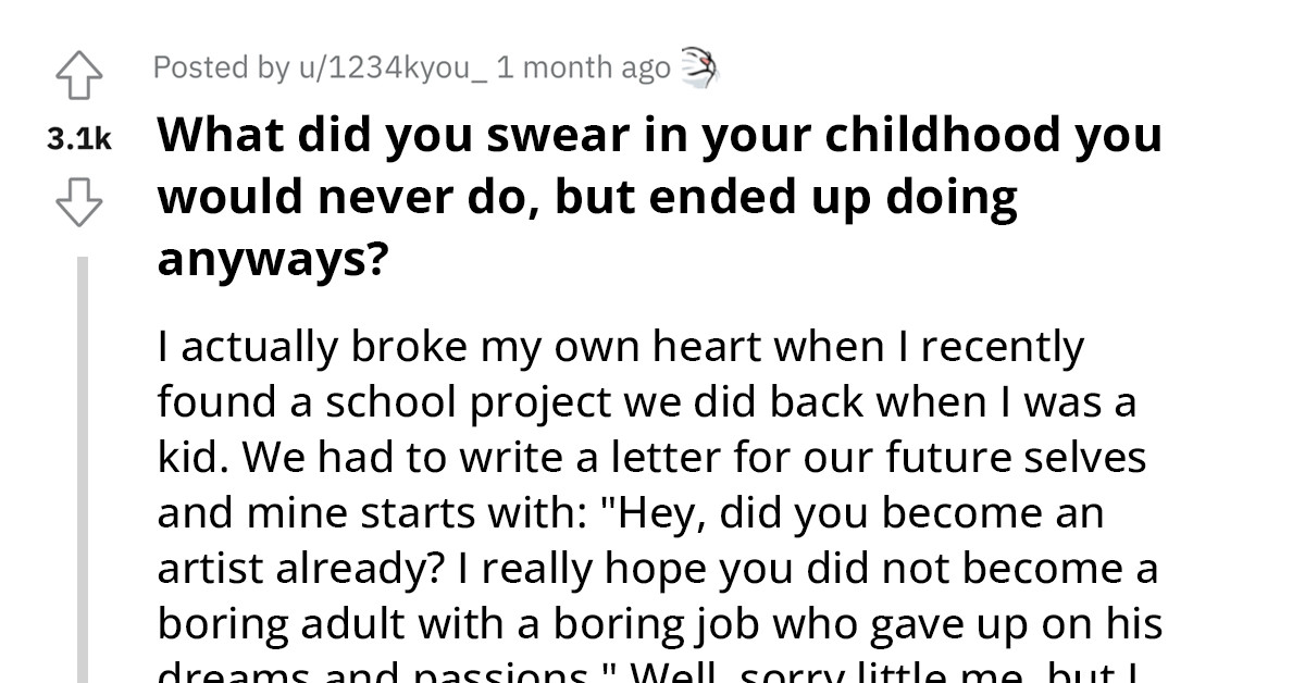 People Share How They Became Like Their Parents Despite Swearing They Never Would As Children