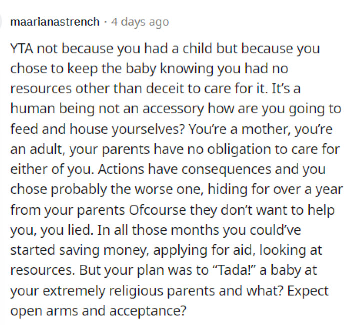 This person brought up a lot of different perspectives, which shows just how deep this lie went.