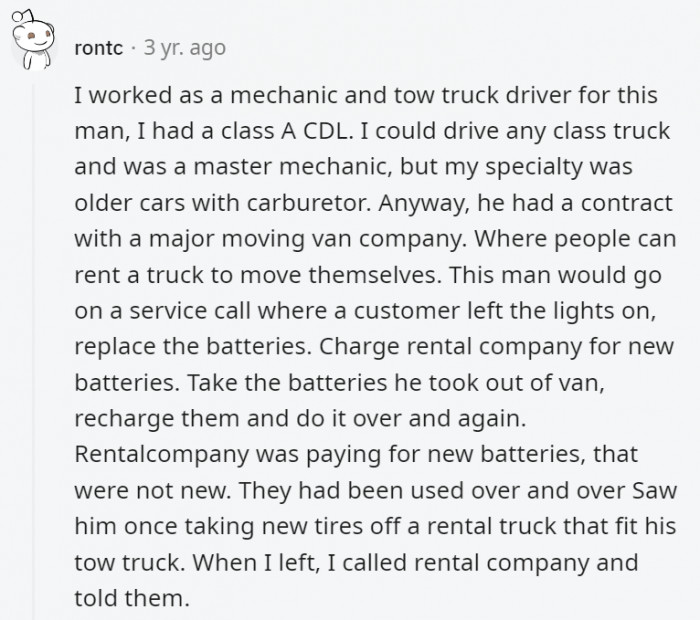 18. That man deserves the big fat lawsuit waiting for him for that