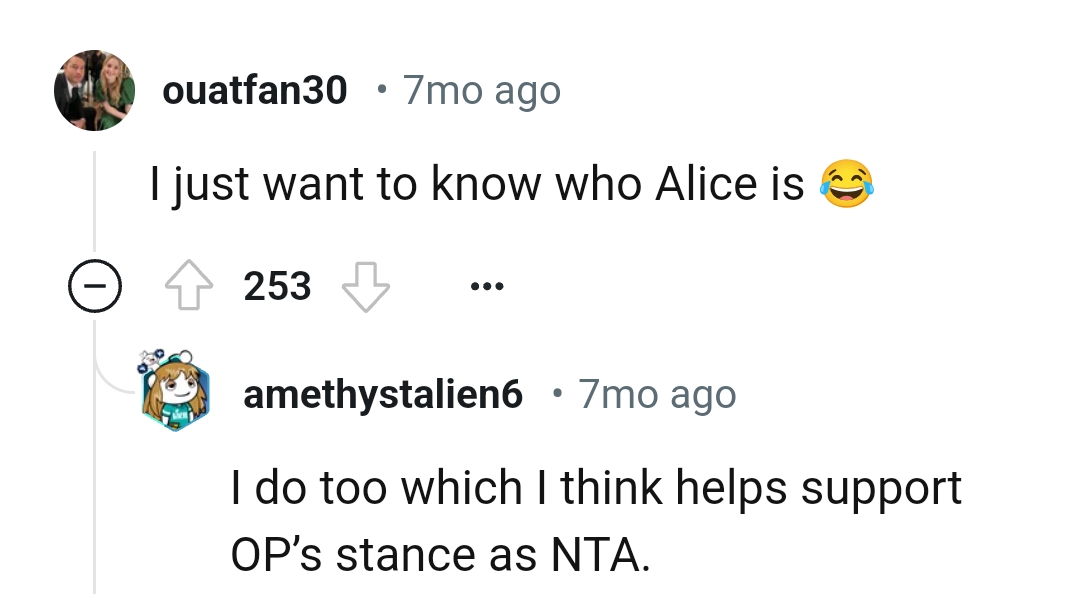 Helping support the OP's stance