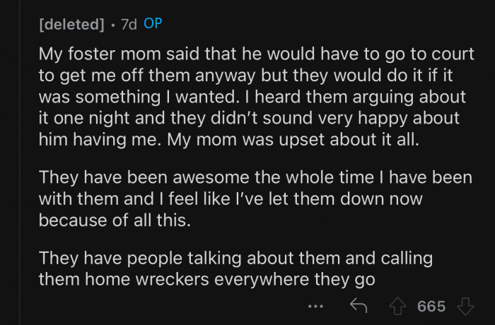 OP replied to the previous user's comment: