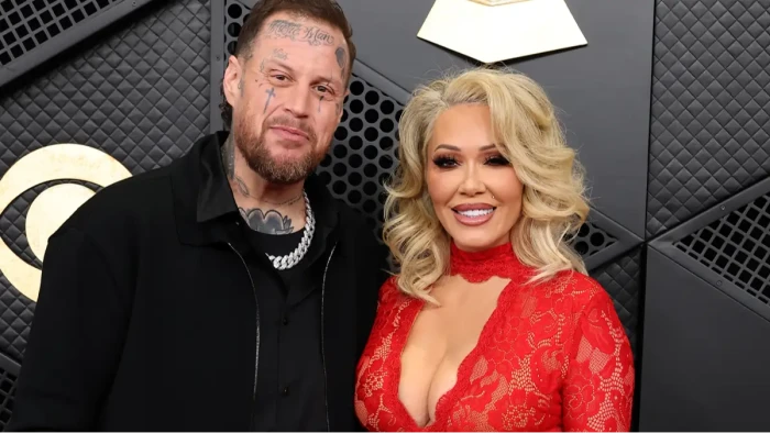 Jelly Roll posing confidently, reflecting on gratitude and health after losing 275 pounds