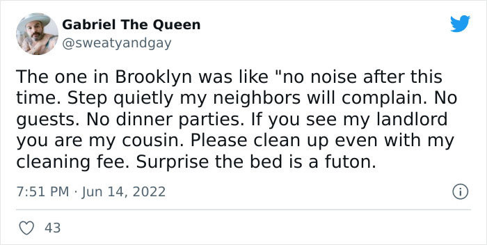 22. In short, don't move at all