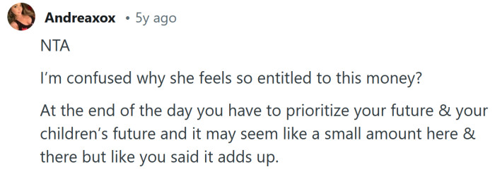 Your family and children are more important.