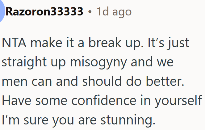 This is nothing but misogyny, plain and simple.