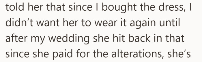 What started as a small request turns into a debate about ownership and control.