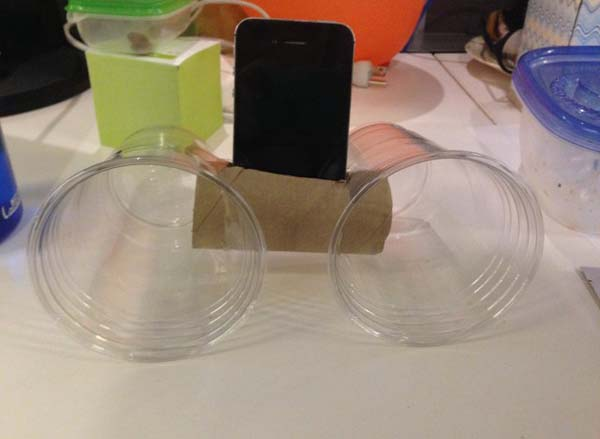 Now you have speakers for your phone!