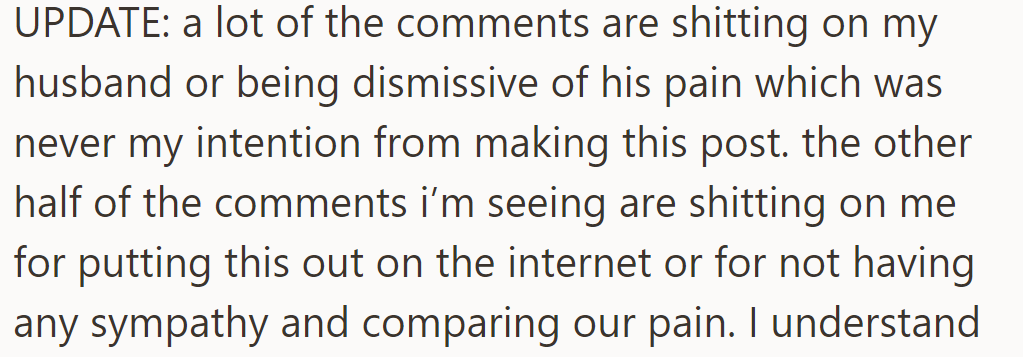 An update from OP...