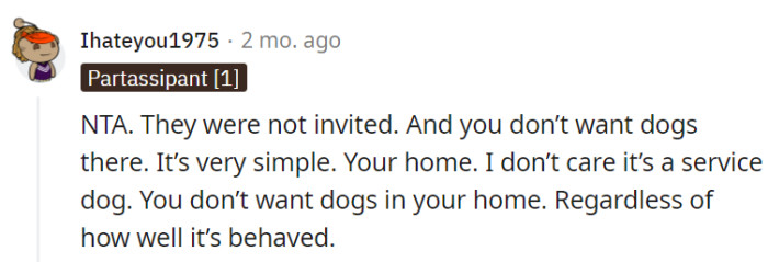 If pets aren't allowed, they are *not* allowed!