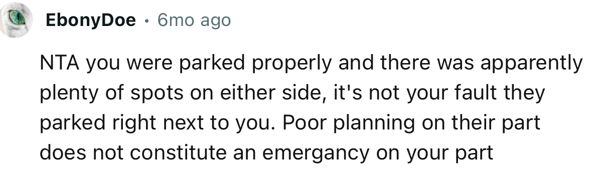 “Poor planning on their part does not constitute an emergency on your part.”