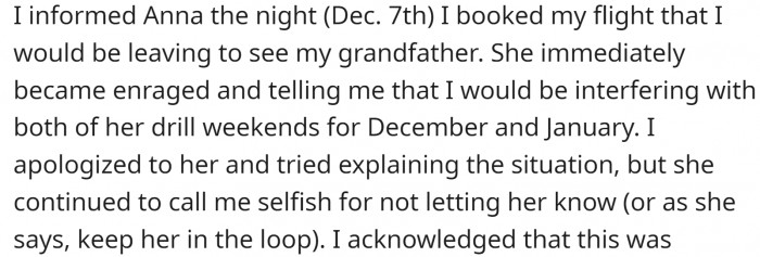 But when she informed her roommate, she went berserk.