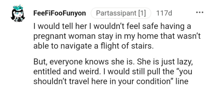 OP's SIL is just entitled, lazy, and weird