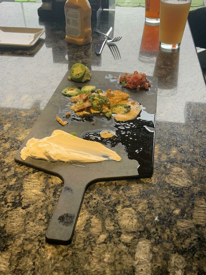 17. Nachos Are Already Messy on an Actual Plate, So This Atrocity Was at a Topgolf