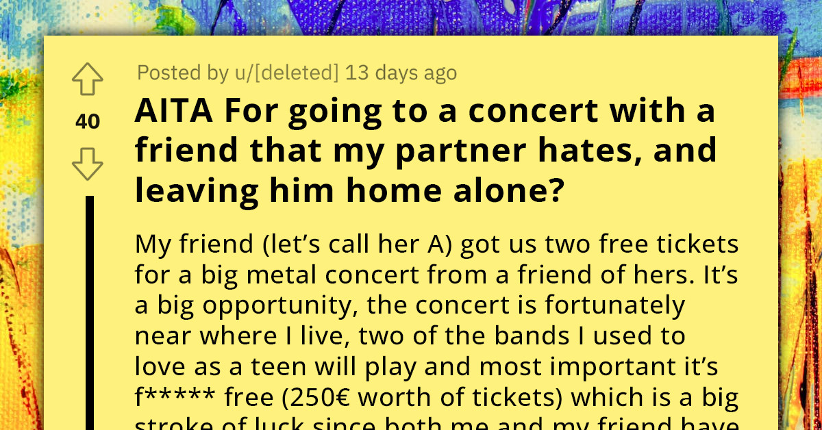 Young Woman Torn Between First Concert Experience And Jealous Older Boyfriend Who Wants To Keep Her In A Bubble