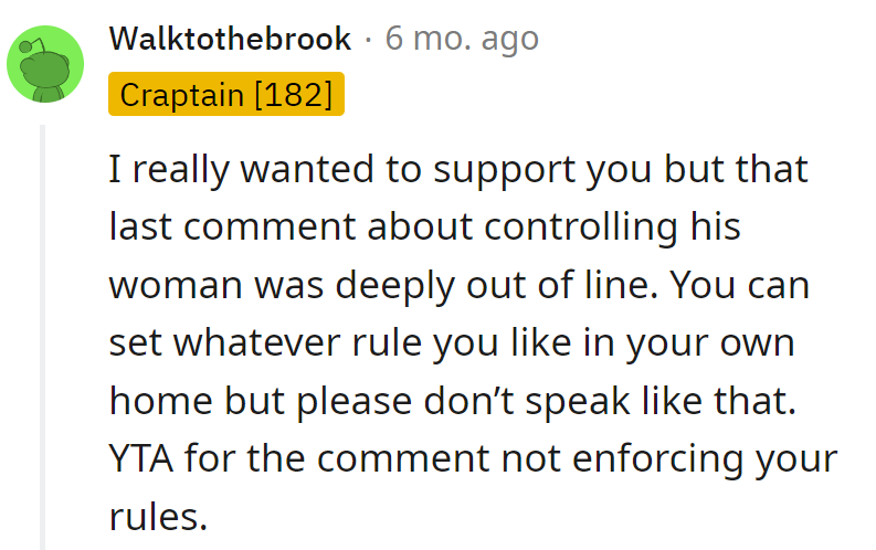 House rules are cool, but the 