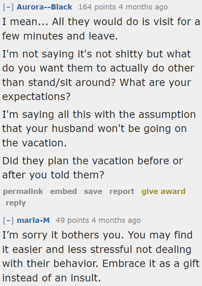 A user gives the OP a reality check.
