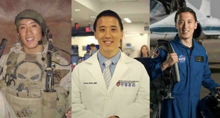 "Jonny Kim became a Navy SEAL, a Harvard-trained doctor, and a NASA astronaut all before turning 40."
