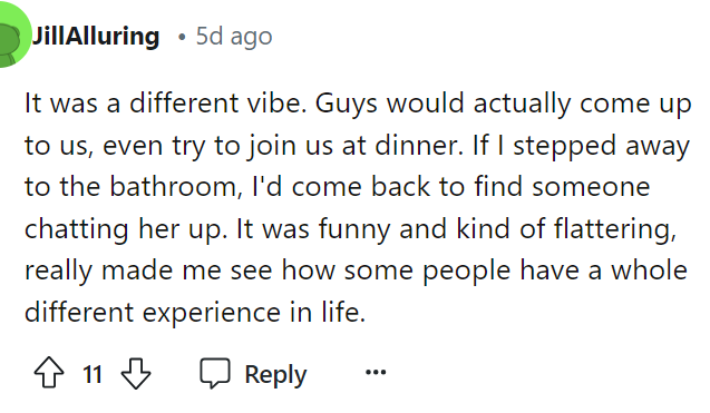 The comments were engaging and did not disappoint. This is already getting wild with the first comment.