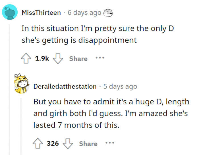 Outstanding disappointment, it is!