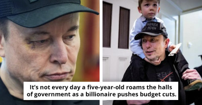 Elon Musk’s Black Eye Sparks Buzz During White House Farewell