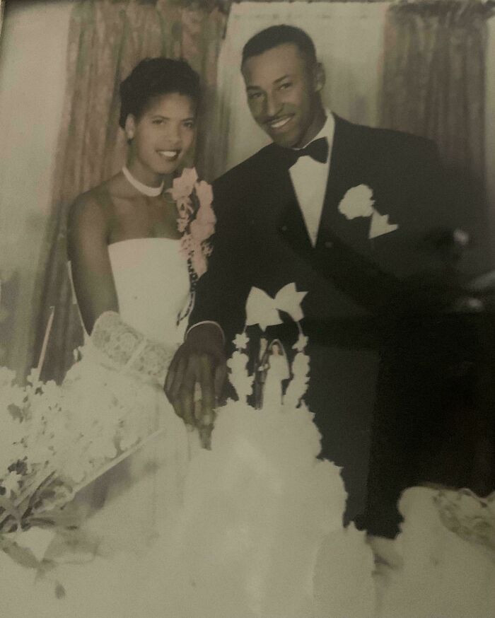 "Maternal Grandparent’s Wedding, 1950"