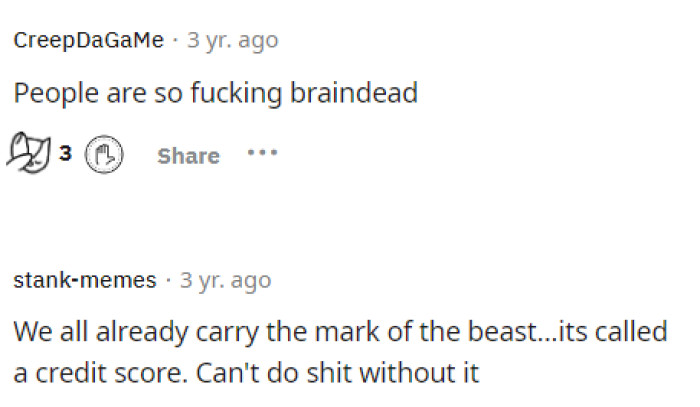 Again, we were loving all of the jokes that people had in the comments, and it goes to show that nobody was biting this bait.