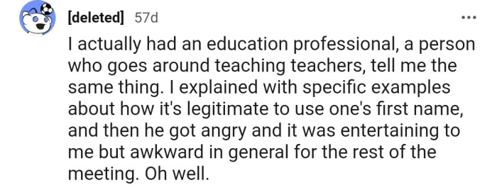 This Redditor Has Had a Similar Experience in the Past