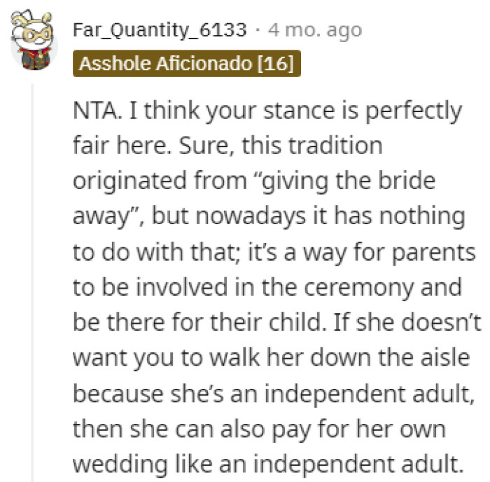 A way to include your parents