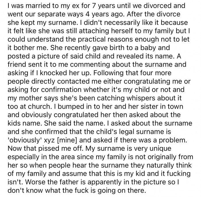 Here's the backstory on this guy and his ex-wife.