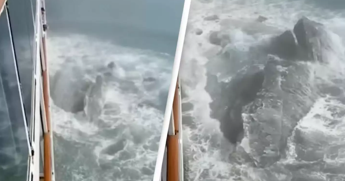 Chilling Encounter - Cruise Ship Faces Its Own 'Iceberg Challenge'